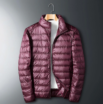Men's Lightweight Puffer Jacket | Packable Insulated Outerwear | Transitional Fall Layer