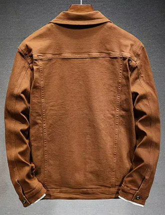 Men's Utility Overshirt Jacket | Structured Cotton Twill Layer