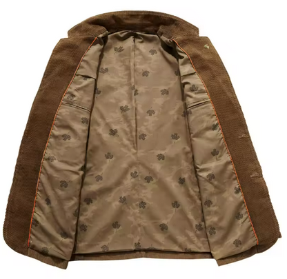 Men’s Corduroy Blazer with Lining | Textured Casual Jacket | Fall Office or Weekend Layer