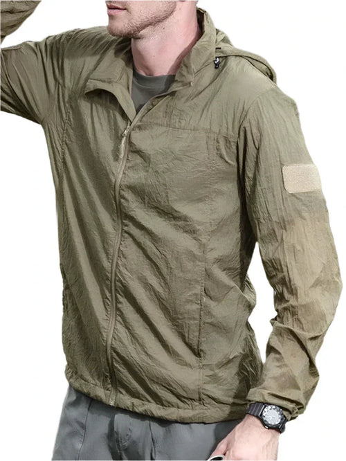 Lightweight Windbreaker Jacket | Packable Shell | Water-Resistant Outdoor Layer