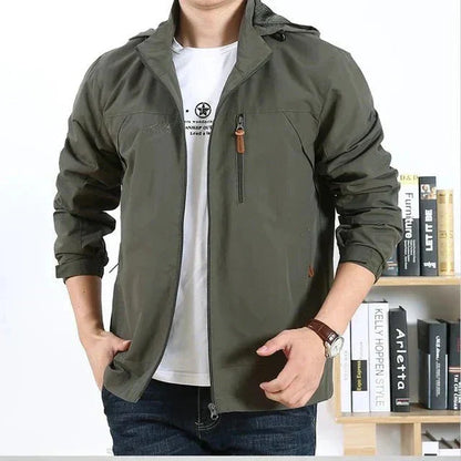 Men’s Lightweight Zip Jacket | Everyday Casual Outerwear | Transitional Layer