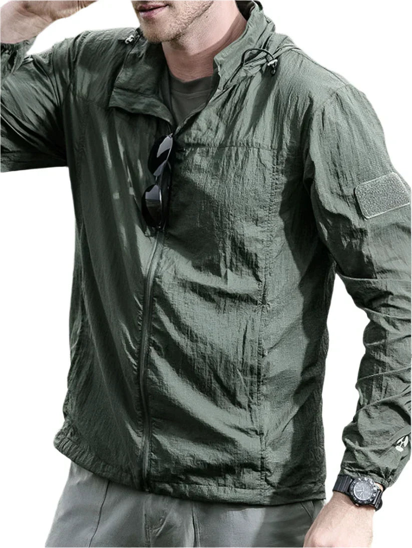 Lightweight Windbreaker Jacket | Packable Shell | Water-Resistant Outdoor Layer