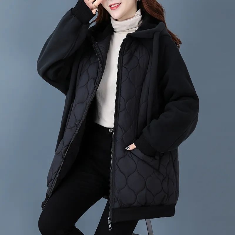 Quilted Hooded Jacket | Warm and Stylish | Oversized Fit | Casual Outerwear