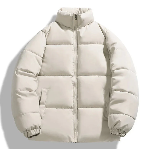 Men’s Puffer Jacket | Midweight Quilted Warmth | Zip-Up Winter Layer