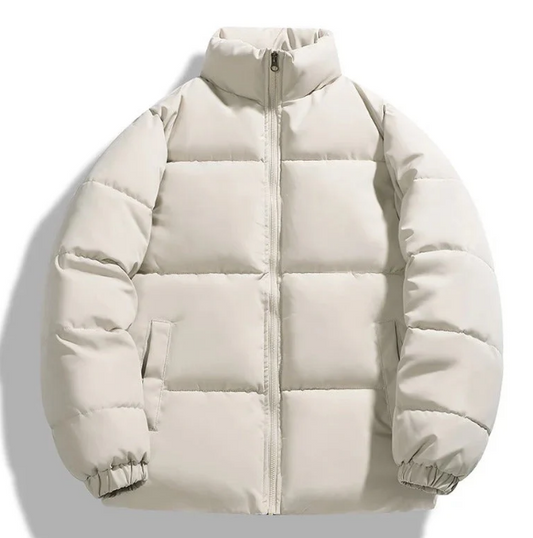 Men’s Puffer Jacket | Midweight Quilted Warmth | Zip-Up Winter Layer