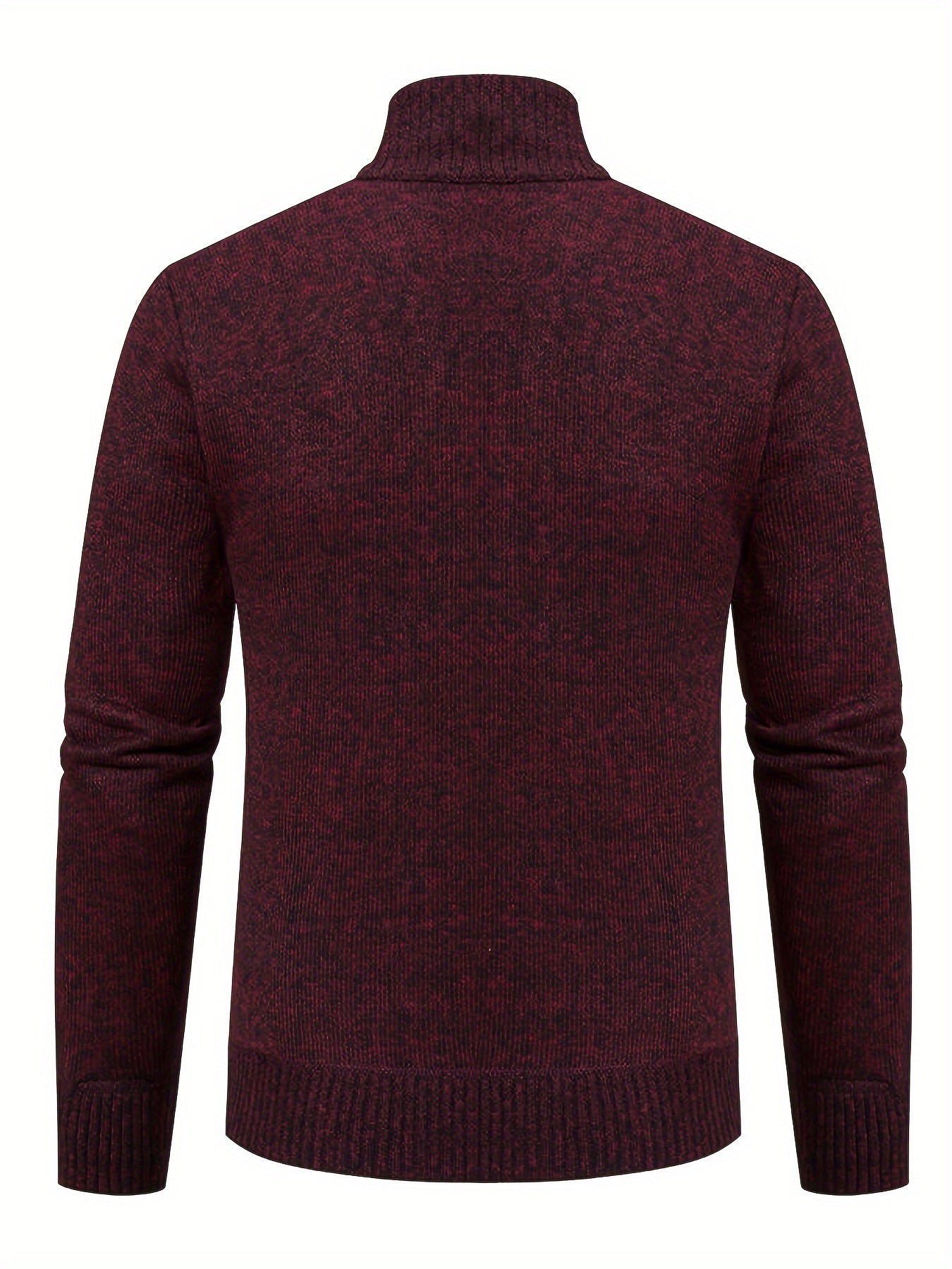 Men’s Knit Zip Jacket | Full-Zip Cardigan Style | Smart Casual Layer