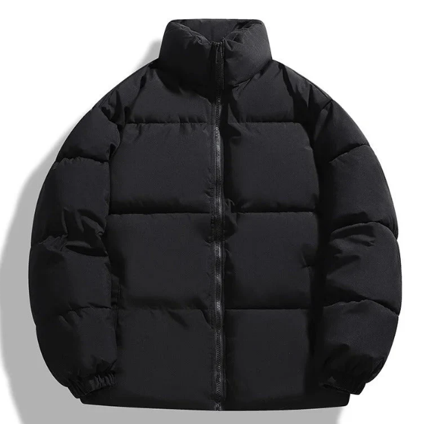 Men’s Puffer Jacket | Midweight Quilted Warmth | Zip-Up Winter Layer