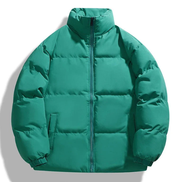 Men’s Puffer Jacket | Midweight Quilted Warmth | Zip-Up Winter Layer