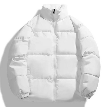 Men’s Puffer Jacket | Midweight Quilted Warmth | Zip-Up Winter Layer