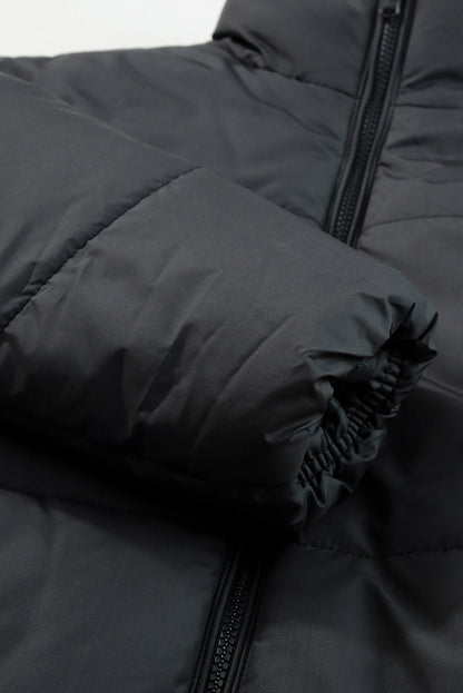 Cropped Puffer Jacket | Lightweight Warmth | Drawstring Hem | Casual Winter Style