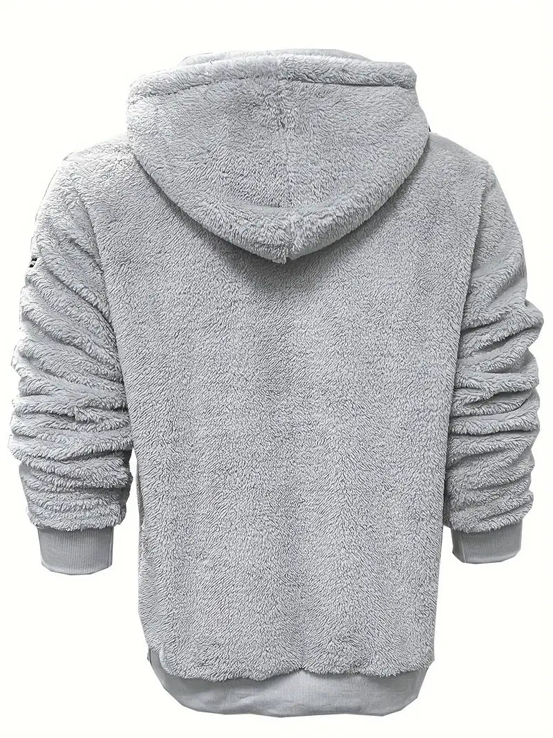 Plush Sherpa Hoodie | Ultra-Soft Comfort | Warmth for Cold Weather | Relaxed Fit