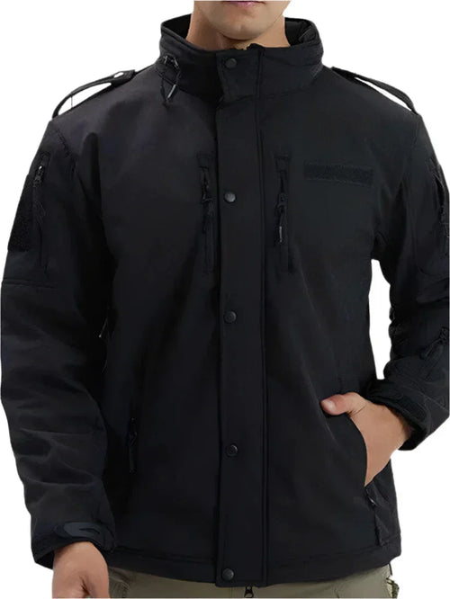 Men’s Waterproof Softshell Jacket | Zippered Pockets | Lightweight Outerwear