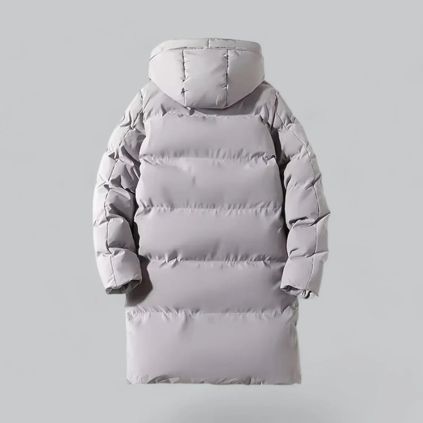 Men’s Long Puffer Parka | Insulated Hooded Winter Coat for Cold Weather