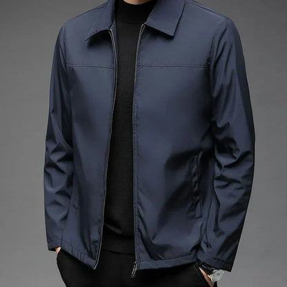 Men’s Softshell Jacket | Wind-Resistant Urban Layer | Clean Collared Design