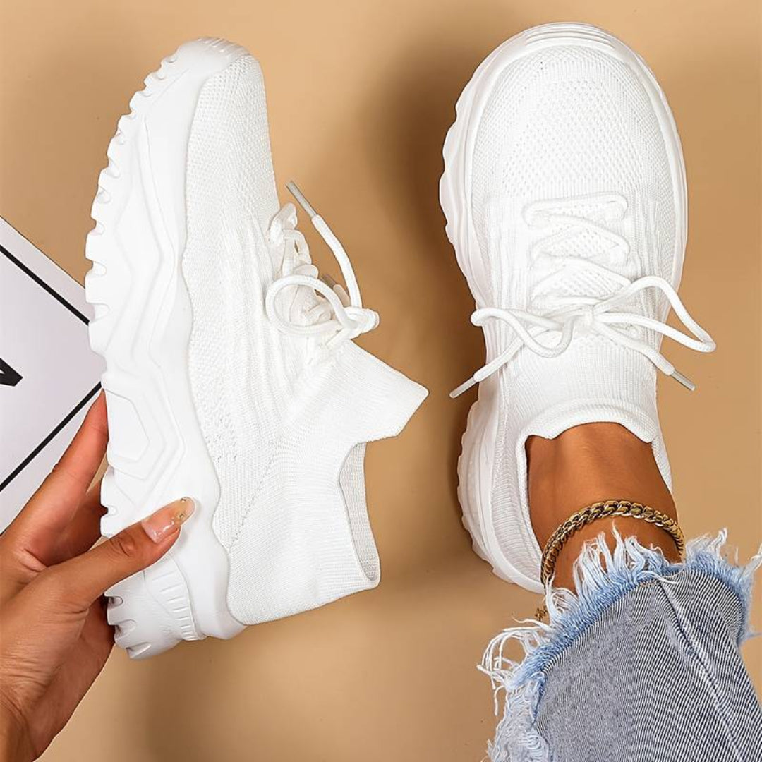 Lightweight Knit Sneakers | Sock-Fit Design | Cushioned Sole Comfort
