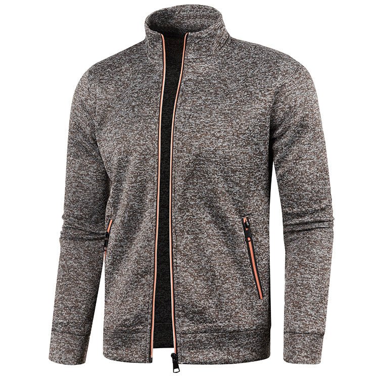 Fleece-Lined Zip-Up Jacket | Textured & Warm | Casual Essential