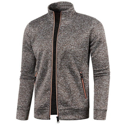 Fleece-Lined Zip-Up Jacket | Textured & Warm | Casual Essential
