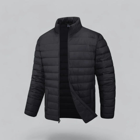 Men’s Lightweight Puffer Jacket | Packable Design | Quilted Insulation