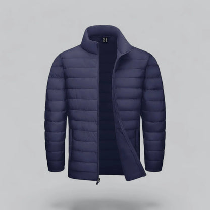 Men’s Lightweight Puffer Jacket | Packable Design | Quilted Insulation