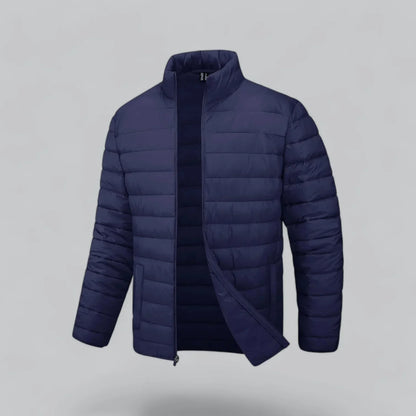 Men’s Lightweight Puffer Jacket | Packable Design | Quilted Insulation