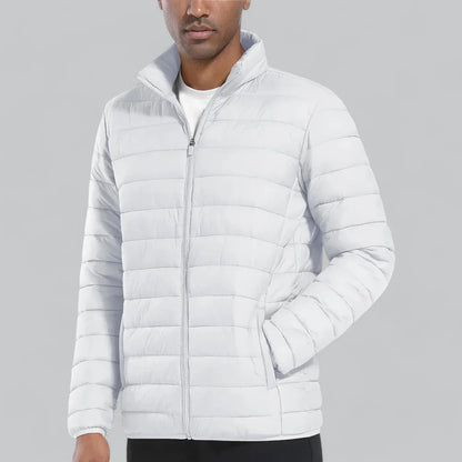 Men’s Lightweight Puffer Jacket | Packable Design | Quilted Insulation