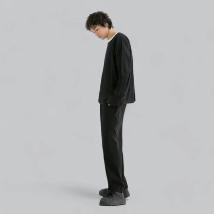 Aldamar - Moderne Herenpullover met Geribbeld Ontwerp