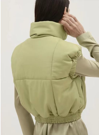 Quilted Puffer Vest | Lightweight Warmth | Polyester Blend | Casual Fall & Winter Layering