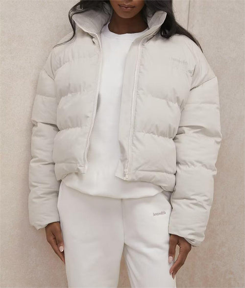 Cropped Puffer Jacket | Lightweight Warmth | Polyester Shell | Winter Essentials