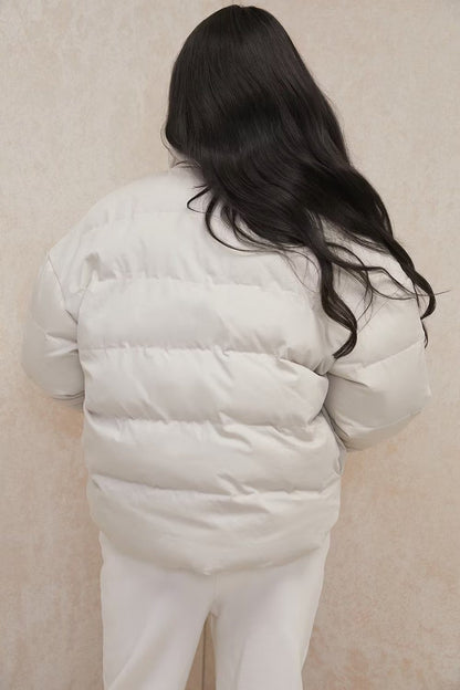 Cropped Puffer Jacket | Lightweight Warmth | Polyester Shell | Winter Essentials