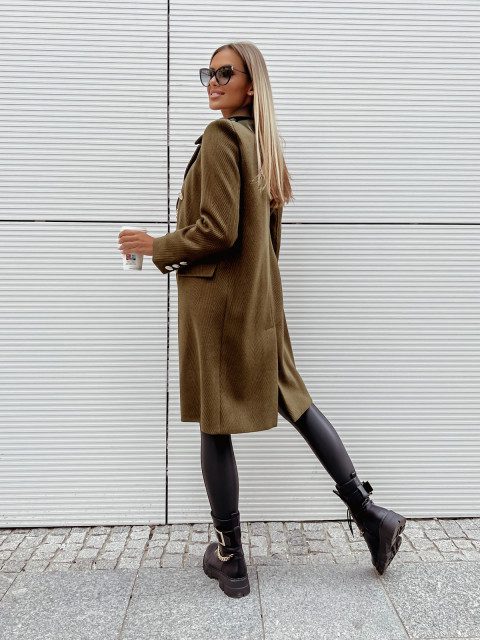 Double-Breasted Wool-Blend Coat | Tailored Fit | Elegant & Warm