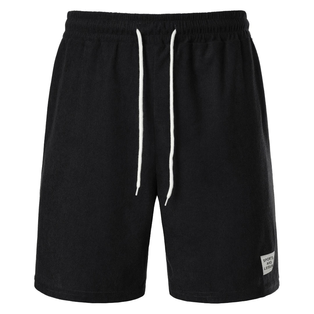 Men’s Knit Drawstring Shorts | Relaxed Fit | Everyday Casual Activewear