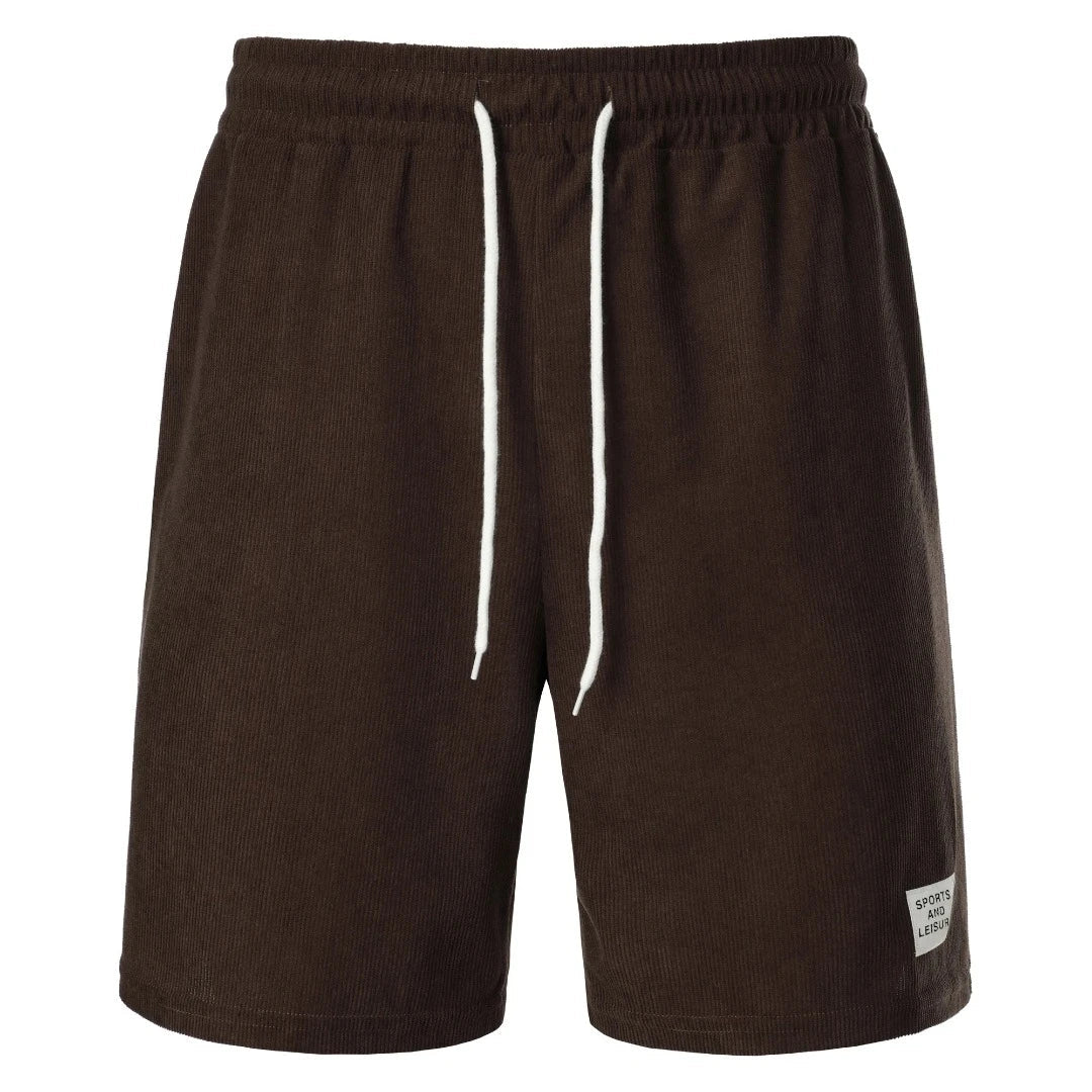 Men’s Knit Drawstring Shorts | Relaxed Fit | Everyday Casual Activewear