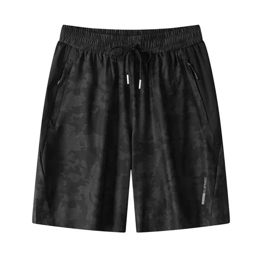 Men’s Athletic Shorts | Lightweight Stretch | Drawstring Waist & Zipper Pockets
