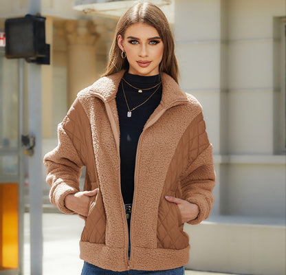 Zippered Fleece Jacket | Ultra-Soft Comfort | Cozy Sherpa Blend | Casual Winter Outerwear
