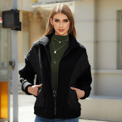 Zippered Fleece Jacket | Ultra-Soft Comfort | Cozy Sherpa Blend | Casual Winter Outerwear