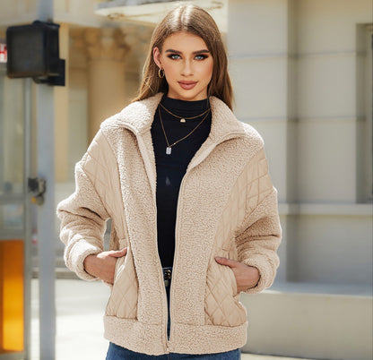 Zippered Fleece Jacket | Ultra-Soft Comfort | Cozy Sherpa Blend | Casual Winter Outerwear