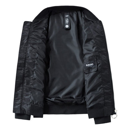 Unisex Classic Bomber Jacket | Lightweight & Windproof | Zip-Up | Casual Street Style