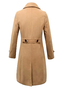 Wool-Blend Overcoat | Double-Breasted | Tailored Winter Fit