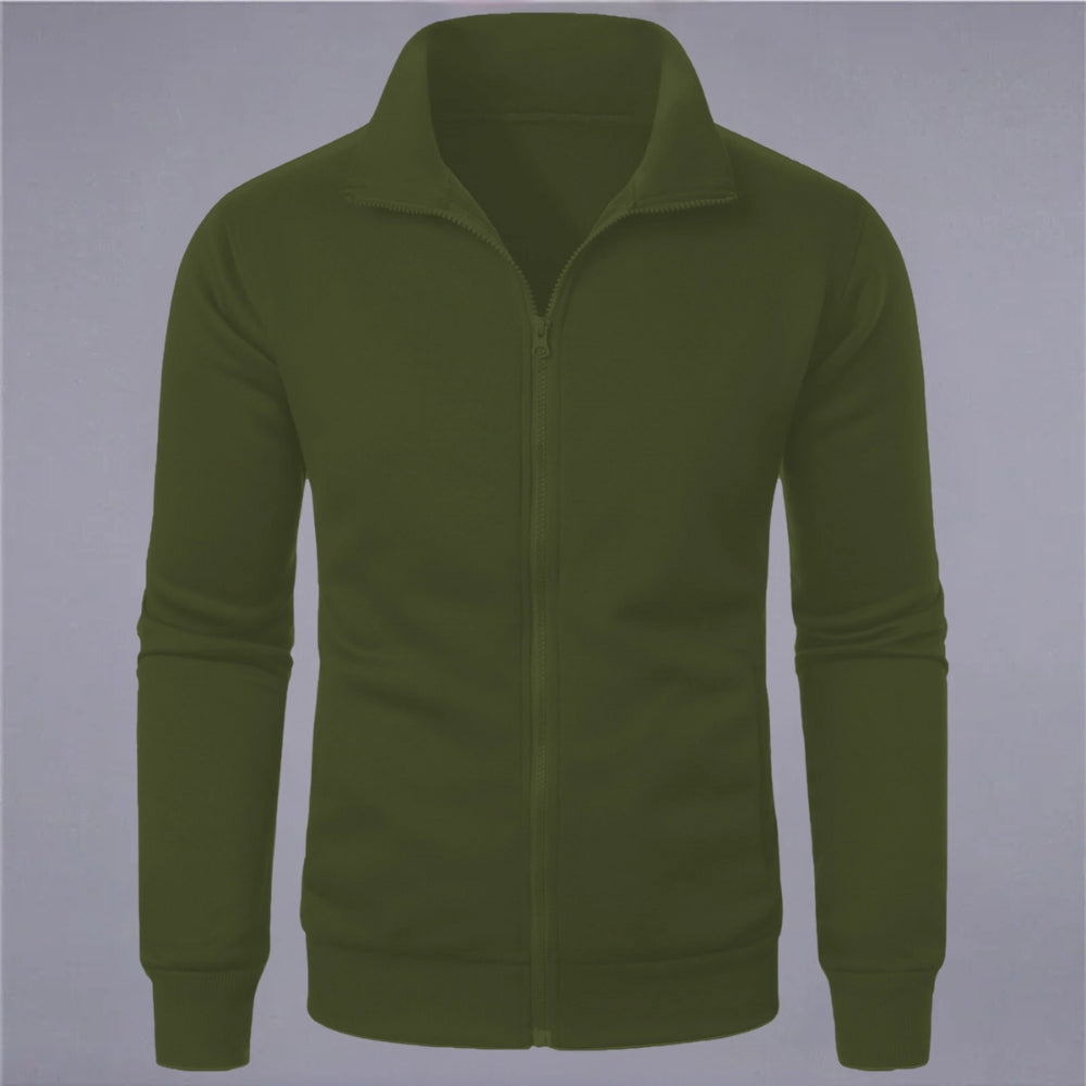 Men’s Zip-Up Track Jacket | Lightweight Performance Knit | Minimalist Athletic Layer