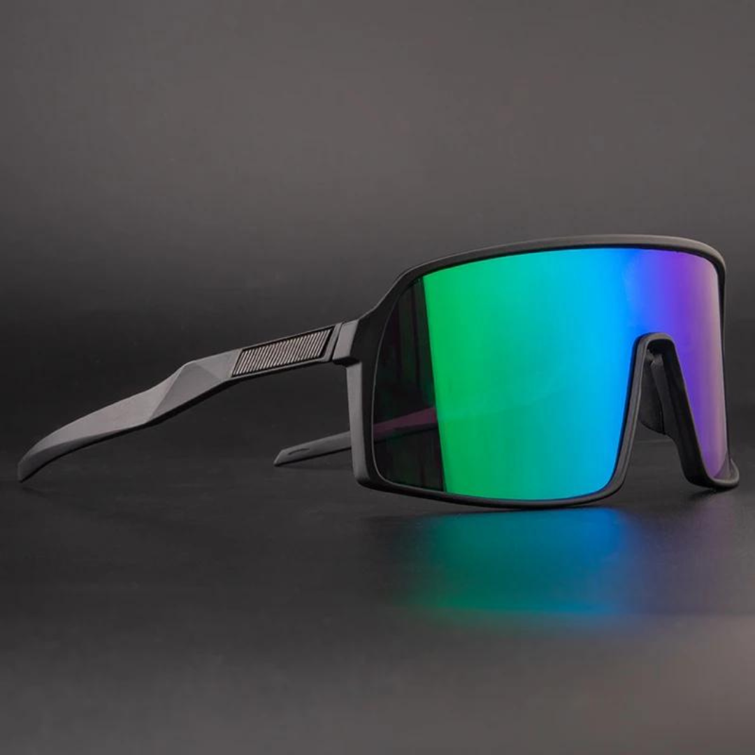 Mirrored Wraparound Sports Sunglasses | UV400 Protection | Lightweight Frame