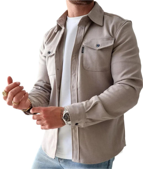 Men’s Overshirt Jacket | Button-Up | Casual Layering Piece
