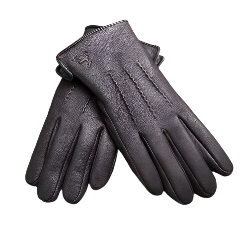 Men’s Leather Dress Gloves | Touchscreen Compatible | Winter-Ready Lining