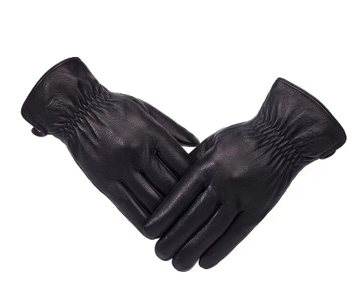 Men’s Leather Dress Gloves | Touchscreen Compatible | Winter-Ready Lining