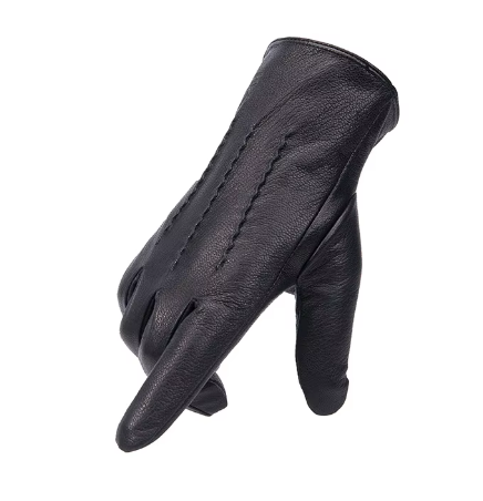 Men’s Leather Dress Gloves | Touchscreen Compatible | Winter-Ready Lining