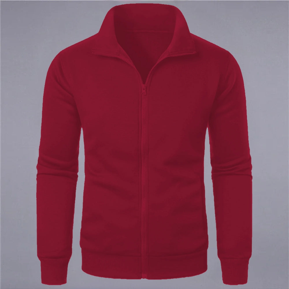 Men’s Zip-Up Track Jacket | Lightweight Performance Knit | Minimalist Athletic Layer