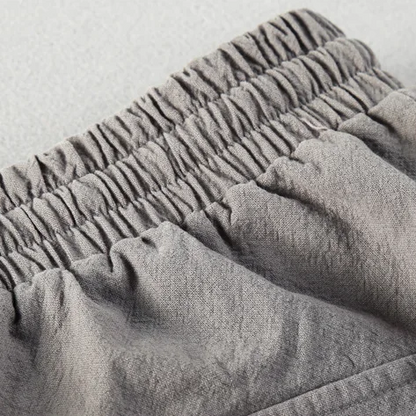 Men’s Linen-Blend Drawstring Shorts | Relaxed Fit | Summer Casual Essentials Canada