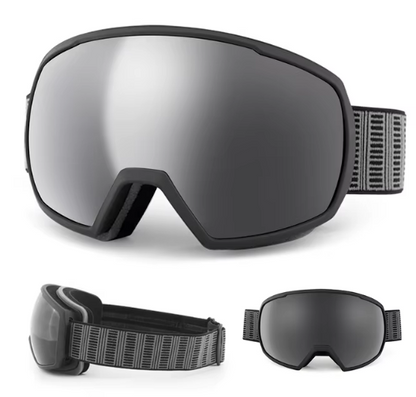 Anti-Fog Ski & Snowboard Goggles | UV Protection | Adjustable Strap