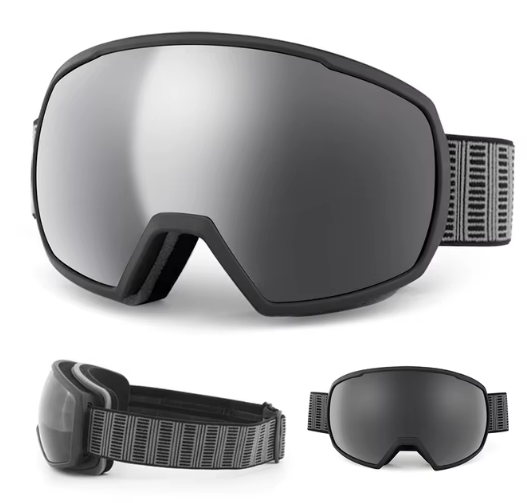 Anti-Fog Ski & Snowboard Goggles | UV Protection | Adjustable Strap