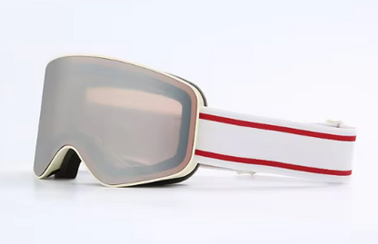Snow Sport Goggles | UV400 Anti-Fog Ski & Snowboard Eyewear | Adjustable Strap