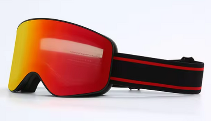 Snow Sport Goggles | UV400 Anti-Fog Ski & Snowboard Eyewear | Adjustable Strap